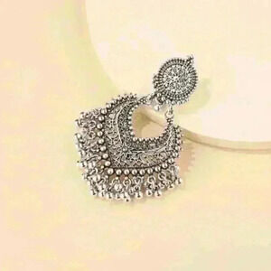 Antique Silver Chandelier Earrings